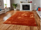 Тъкан килим 3D SHAGGY GRANDE orange